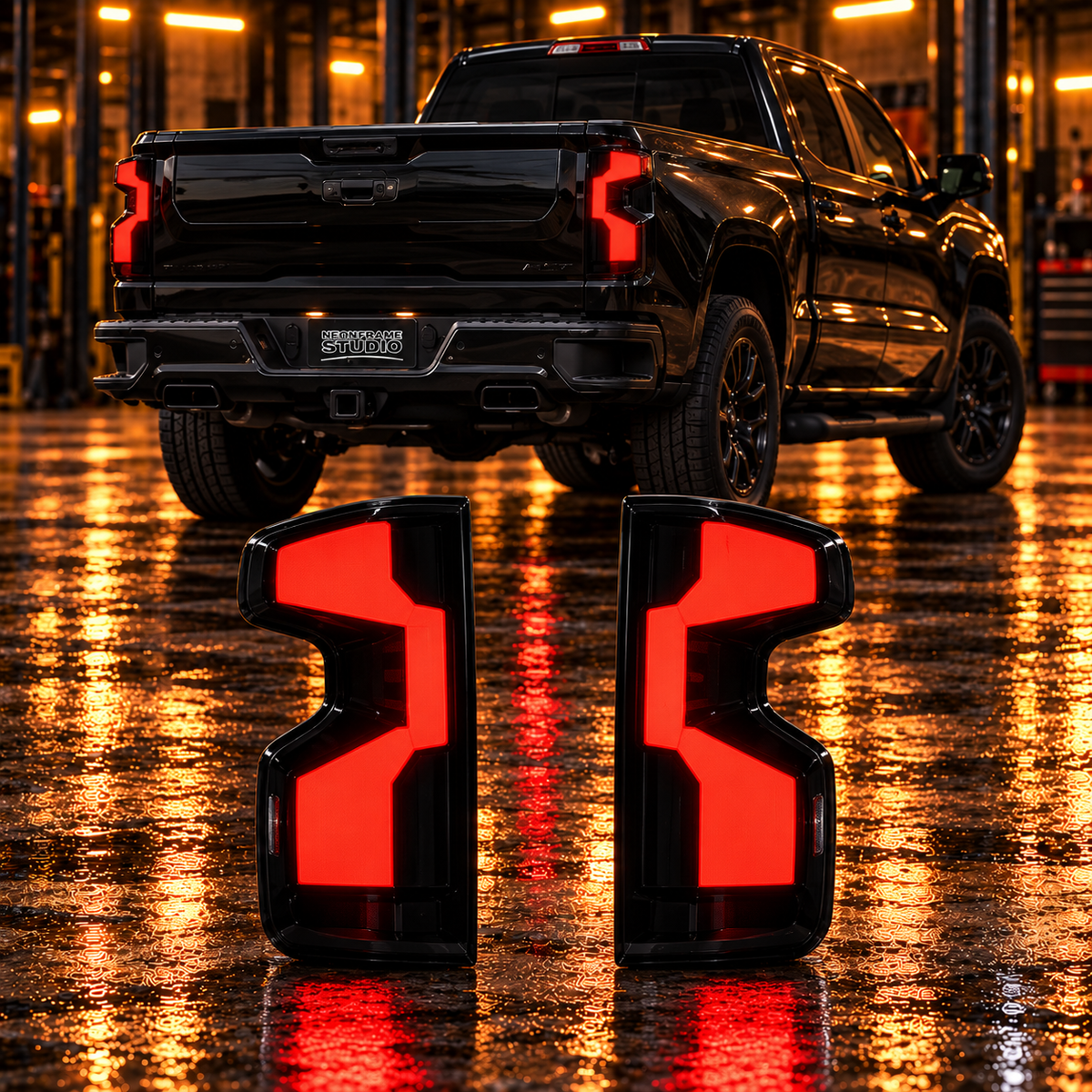 Chevrolet Silverado 2019-2025 Aftermarket LED Tail lights