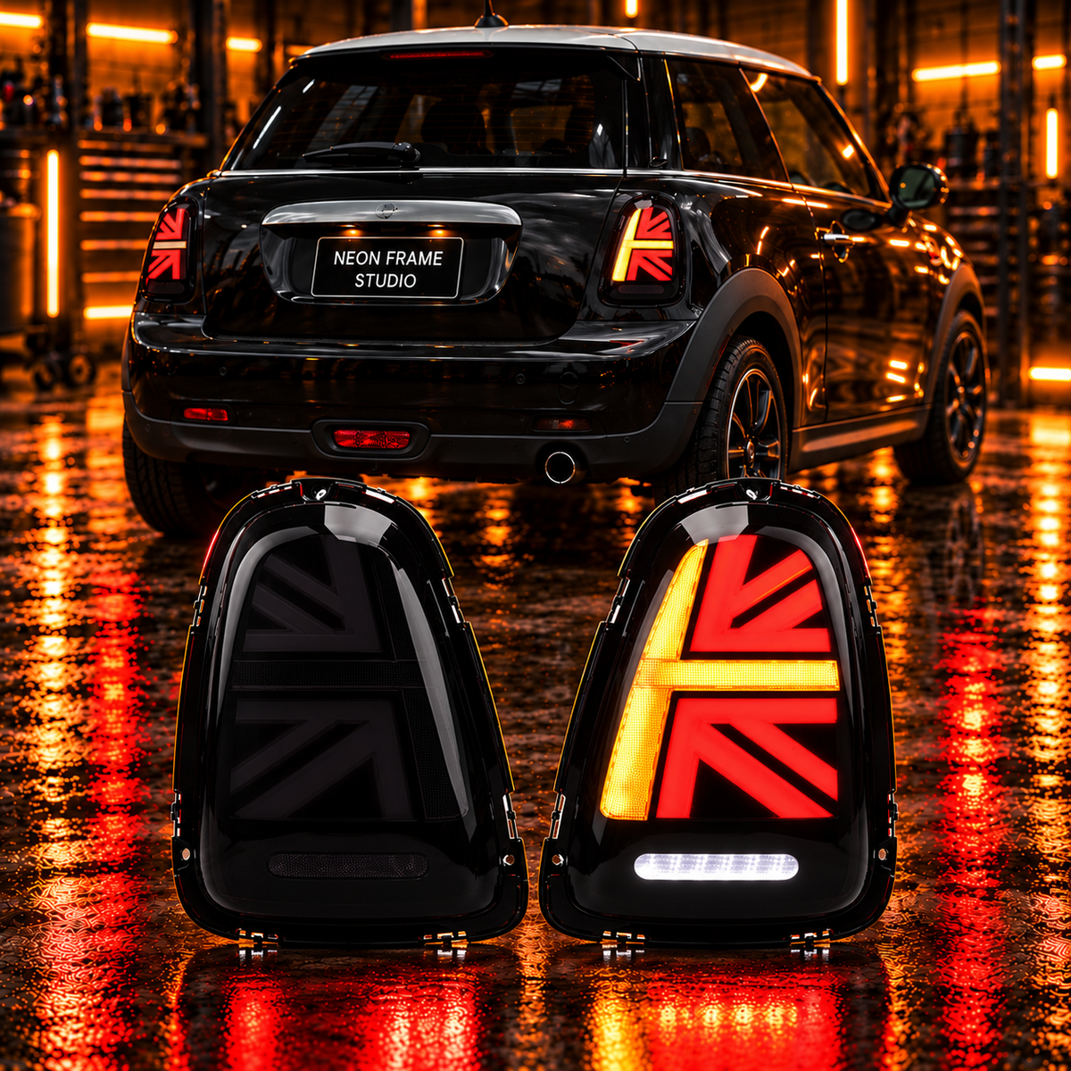 MINI Cooper 2007-2014 Aftermarket LED Smoked Tail light