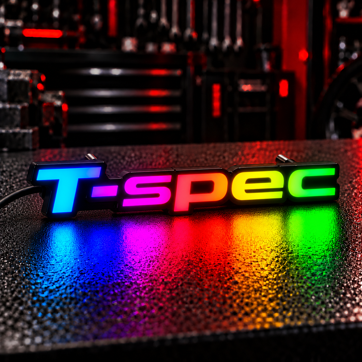 Ready-Made RGB Car Badges - Customized RGB Badge