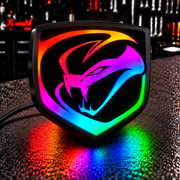 Ready-Made RGB Car Badges - Customized RGB Badge