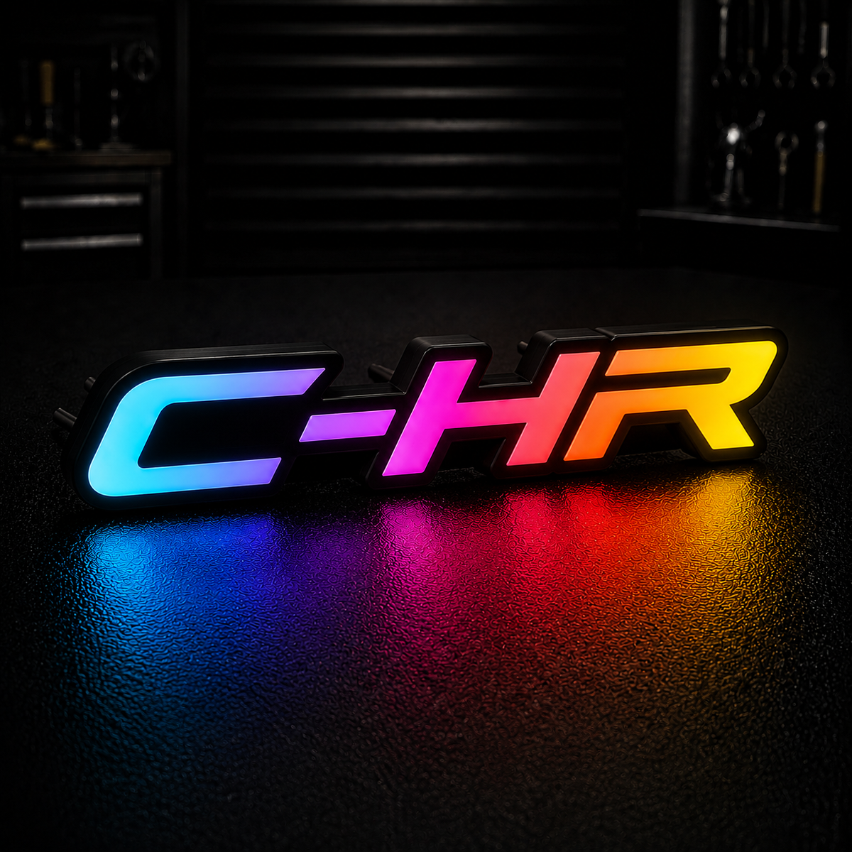 Ready-Made RGB Car Badges - Customized RGB Badge