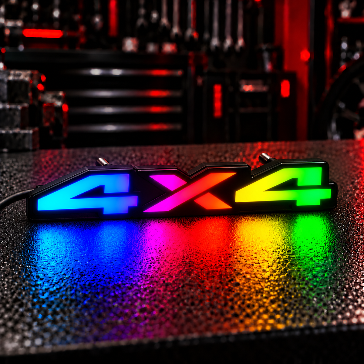 Custom RGB Car Badge - Customized RGB Badge Your Way