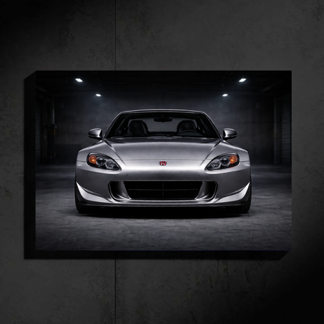 Honda S2000 LED Car Wall Art — Ready-Made Design