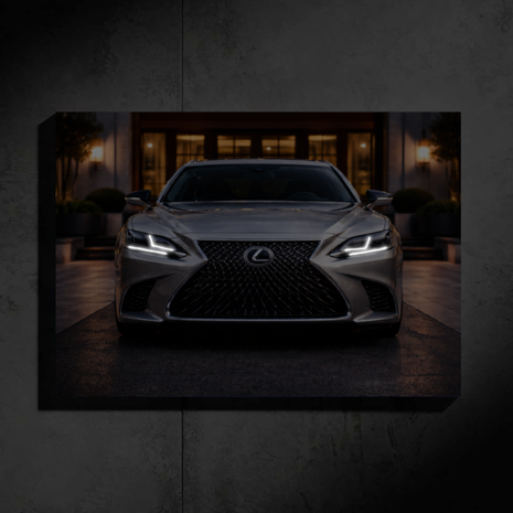 Lexus lS350 LED Car Wall Art — Ready-Made Design