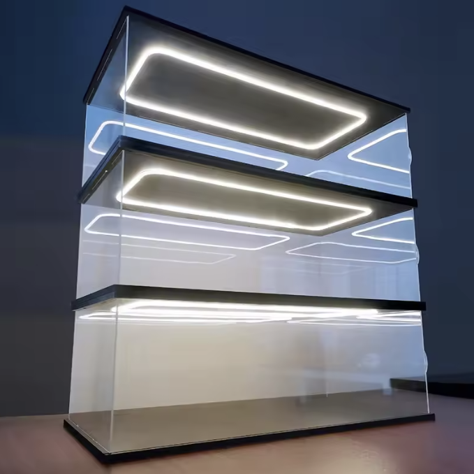 Roof-Lit LED Acrylic Display