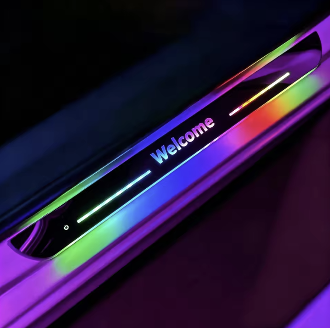 Custom Car Door Light Sills