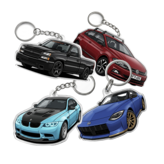 Custom Car & Bike Keychain | Design Your Own Personalized Keychain