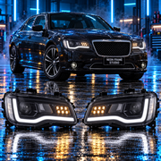 Chrysler 300 2011-2020 Aftermarket LED RGB Sequential Projector Head Lights