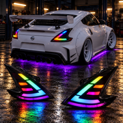Nissan 370Z 2009-2022 Aftermarket LED RGB Sequential Tail lights