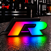 Ready-Made RGB Car Badges - Customized RGB Badge