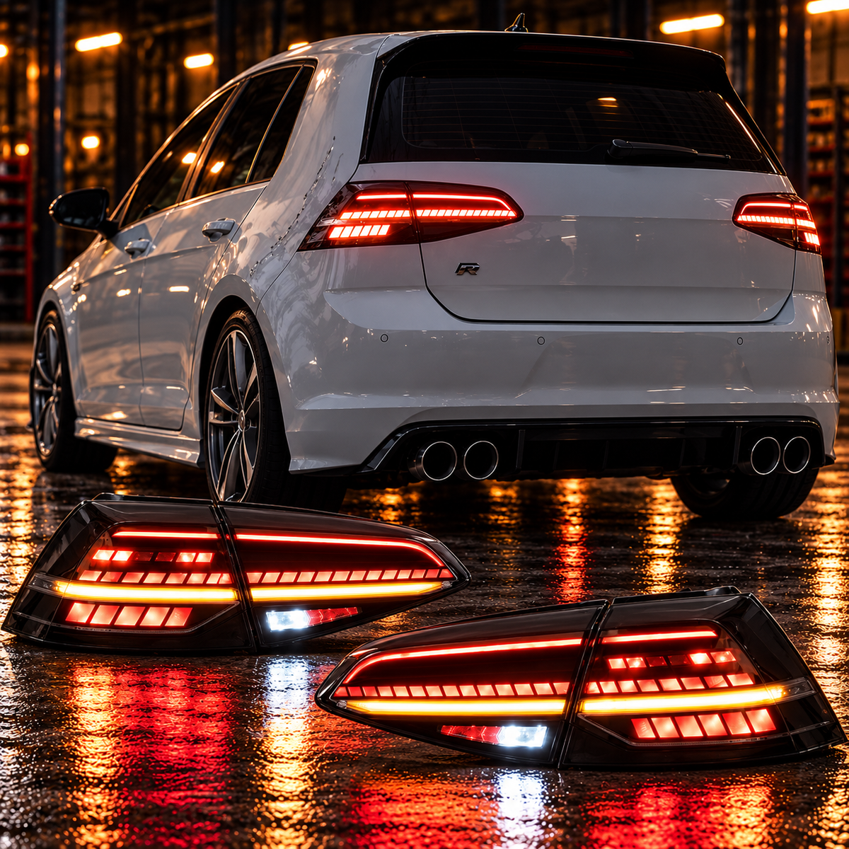 Volkswagen Golf Mk7 2013-2019 Aftermarket LED Sequential Tail lights