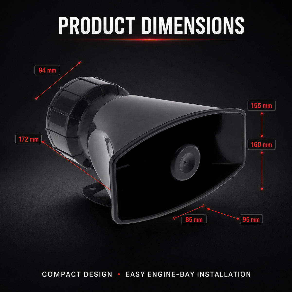 NFS Novelty Custom Car Horn