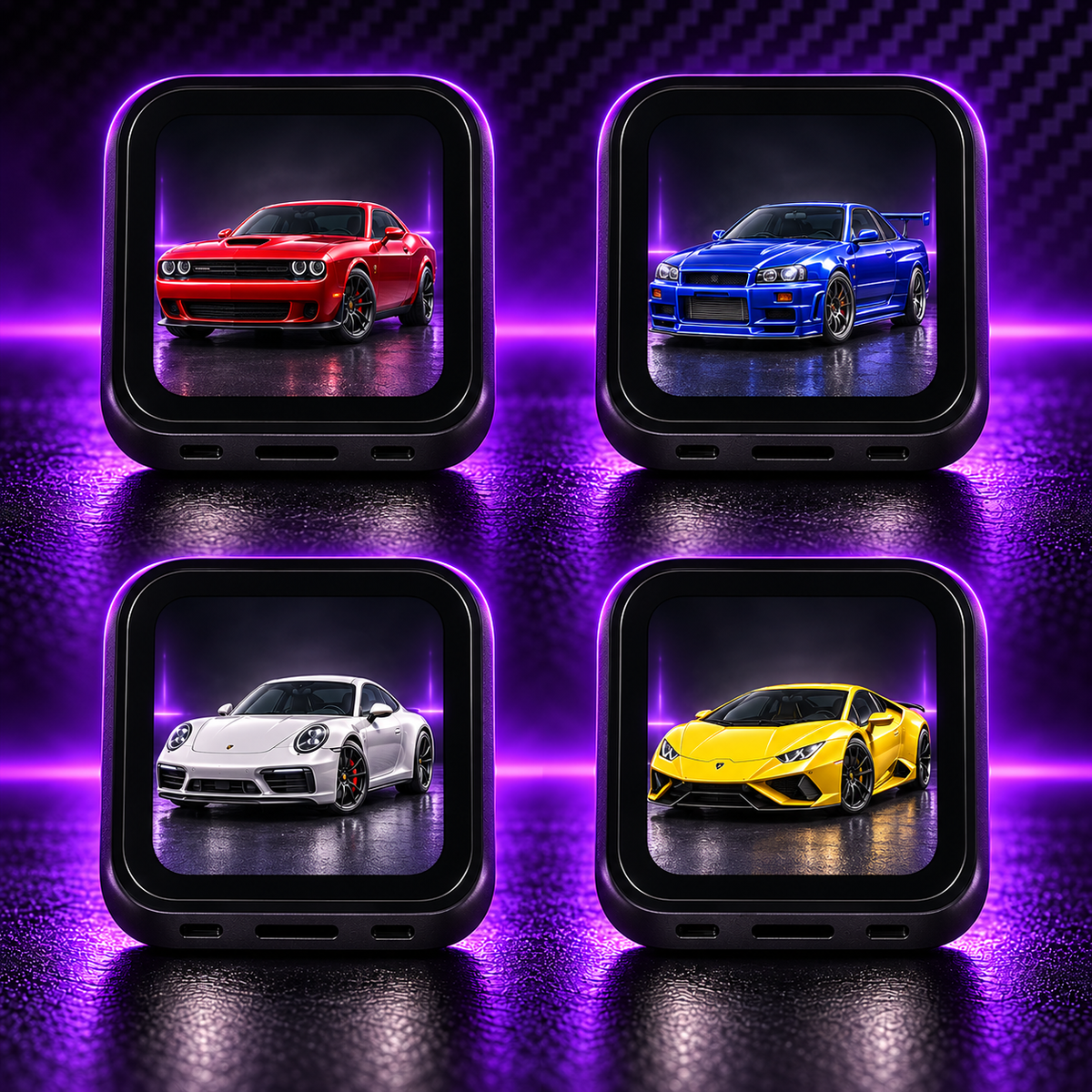 NFS DigiRide Companion – Custom Interactive 3D Car & Bike Digital Display