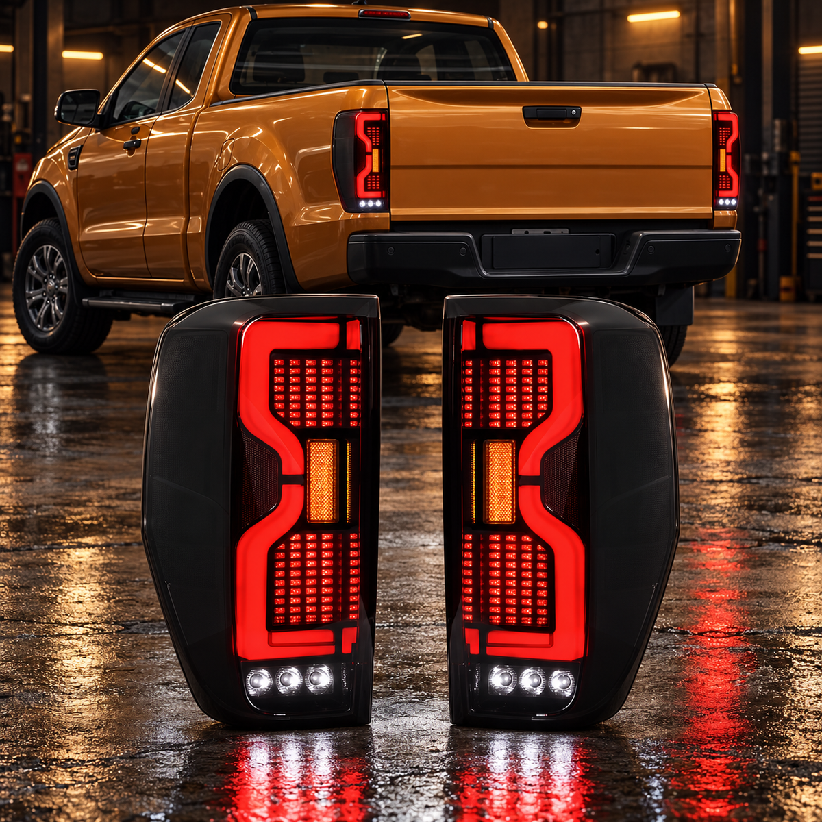 Ford Ranger Raptor 2012-2021 Aftermarket LED Sequential Tail lights