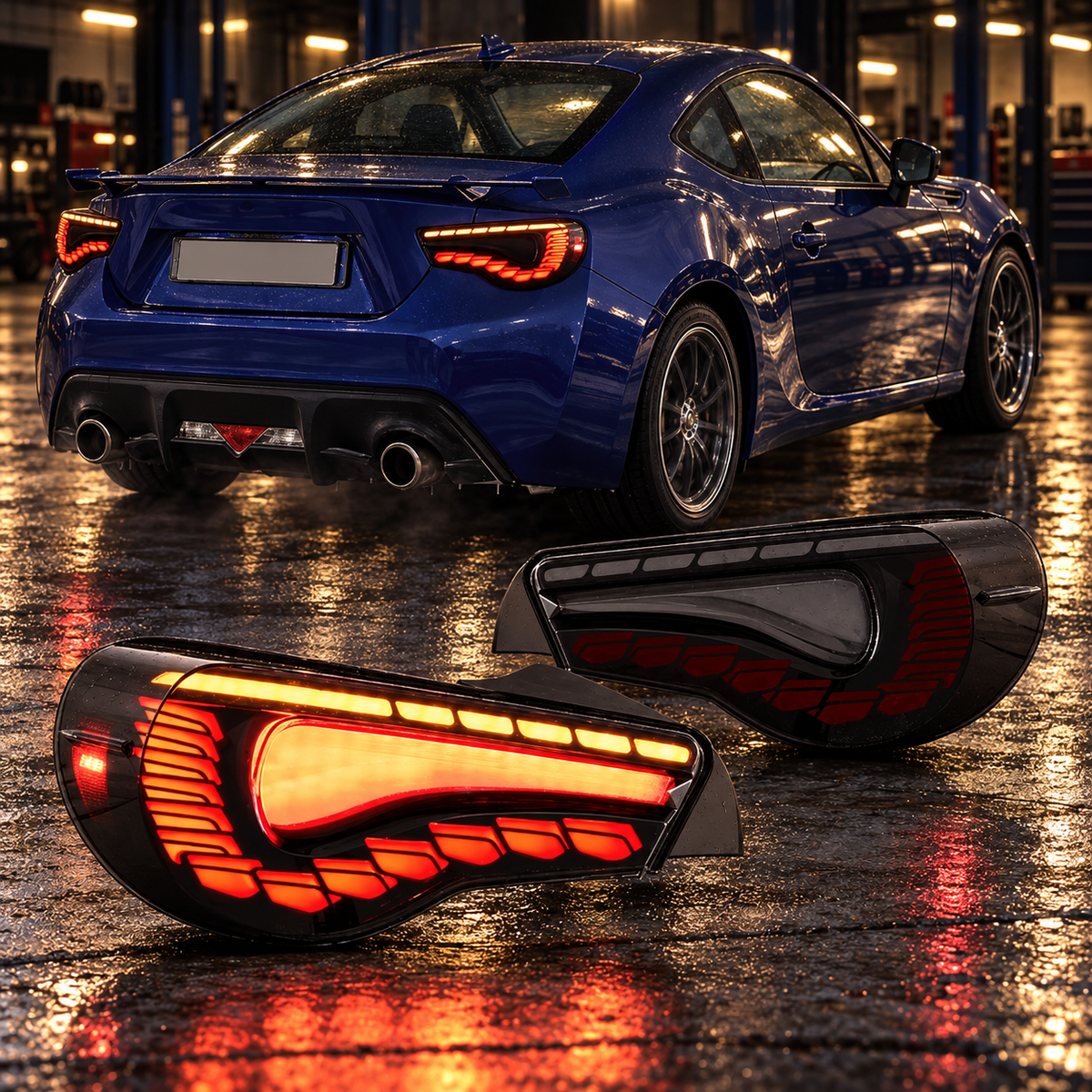 Toyota 86 / Subaru BRZ 2011-2021 Aftermarket LED RGB Tail Lights