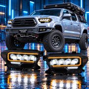 Toyota Tacoma 2005-2023 Aftermarket LED RGB Sequential Projector Head Lights