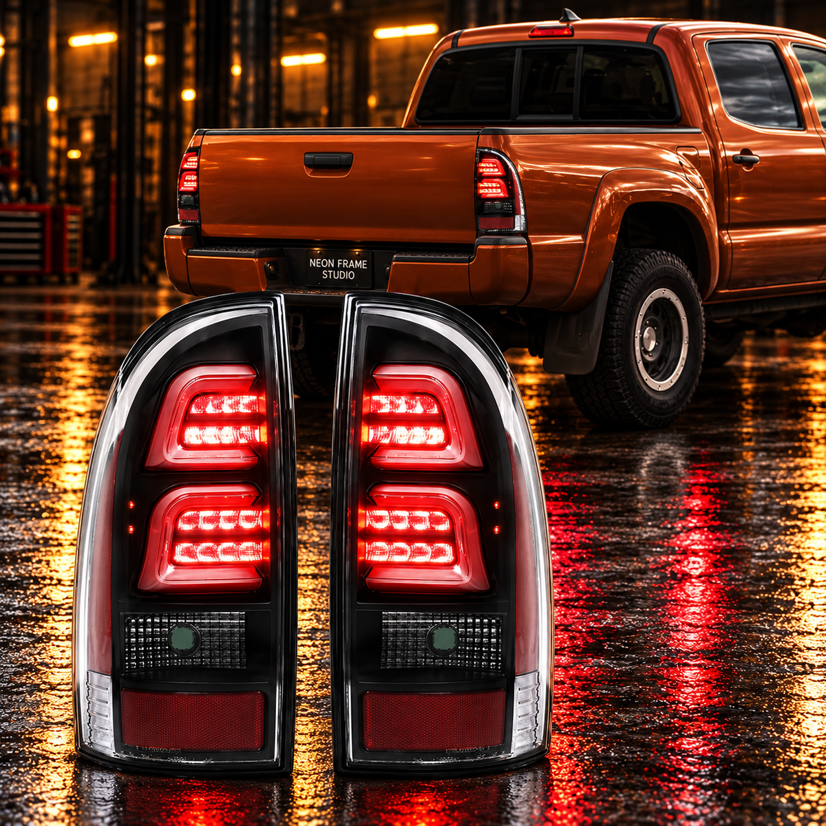 Toyota Tacoma 2005-2015 Aftermarket LED Smoked Tail light