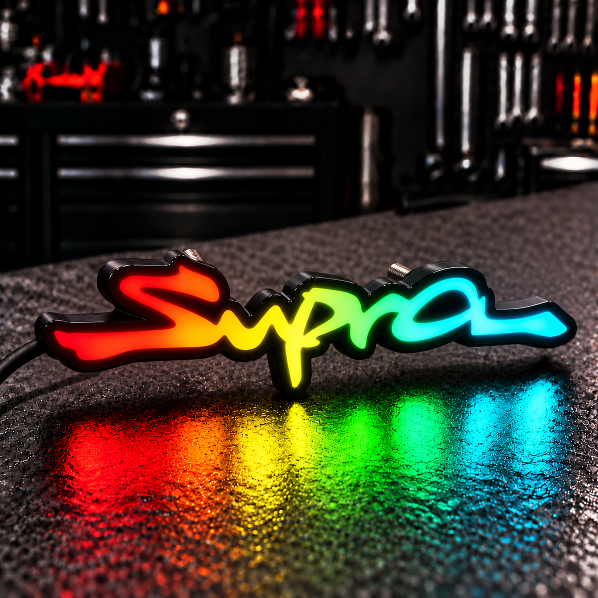 Ready-Made RGB Car Badges - Customized RGB Badge