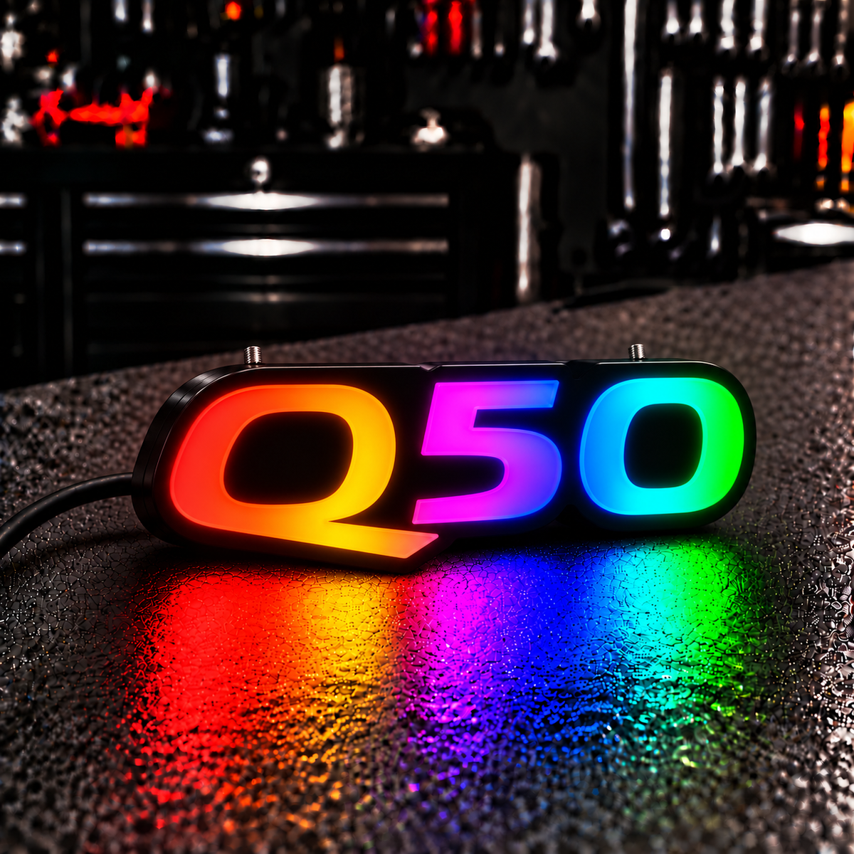 Custom RGB Car Badge - Customized RGB Badge Your Way