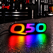 Ready-Made RGB Car Badges - Customized RGB Badge