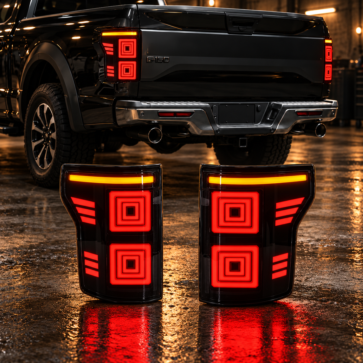 Ford F-150 2015-2021 Aftermarket LED Sequential Tail lights