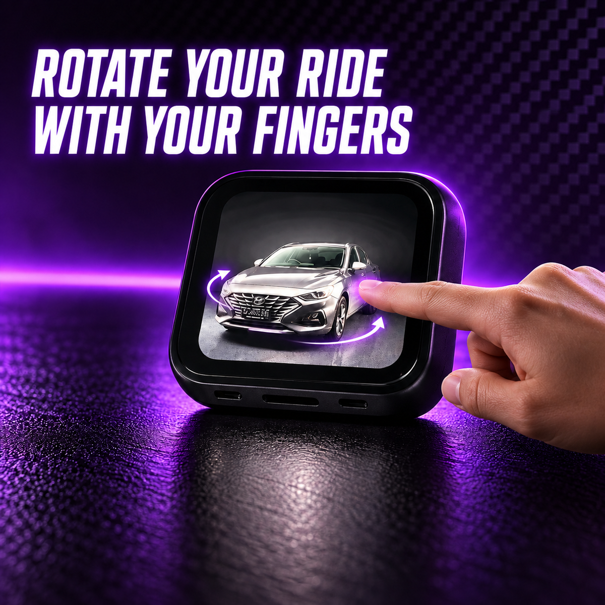 NFS DigiRide Companion – Custom Interactive 3D Car & Bike Digital Display
