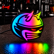 Ready-Made RGB Car Badges - Customized RGB Badge