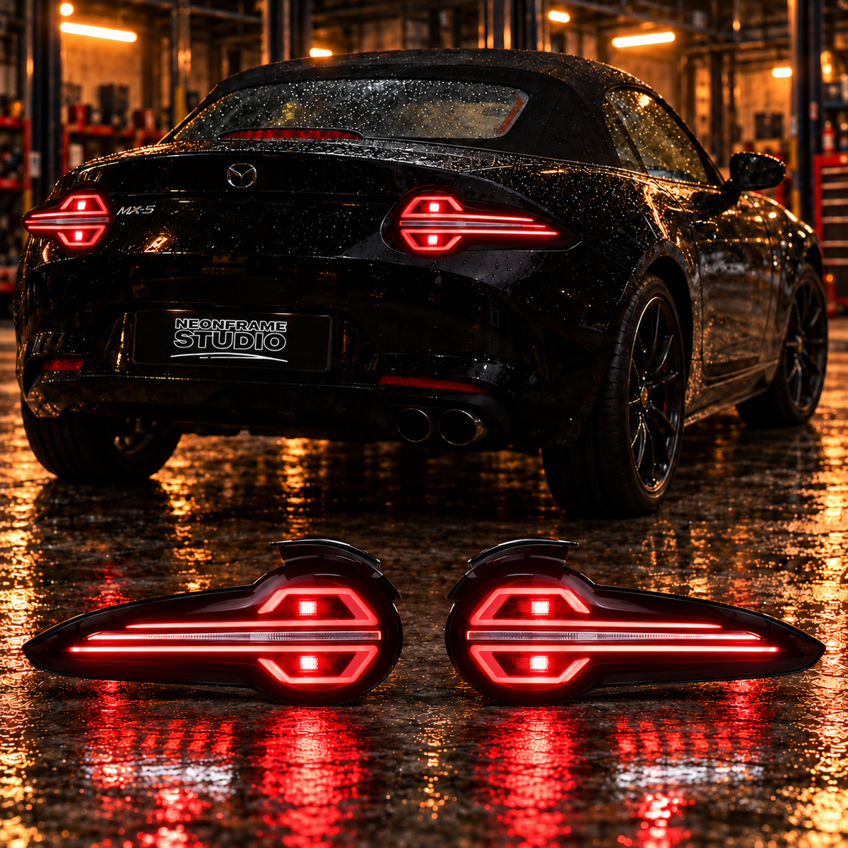 Mazda MX-5 2016-2025 Aftermarket Digital LED Tail lights (ND1 ND2 ND3)