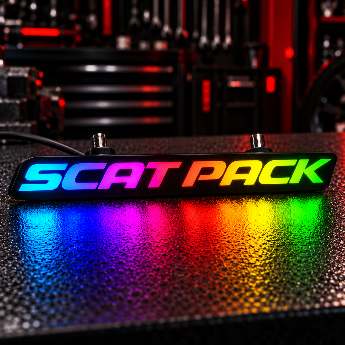 Ready-Made RGB Car Badges - Customized RGB Badge