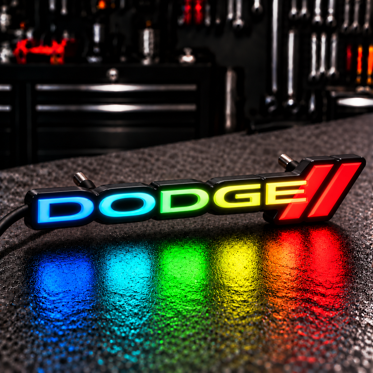 Custom RGB Car Badge - Customized RGB Badge Your Way