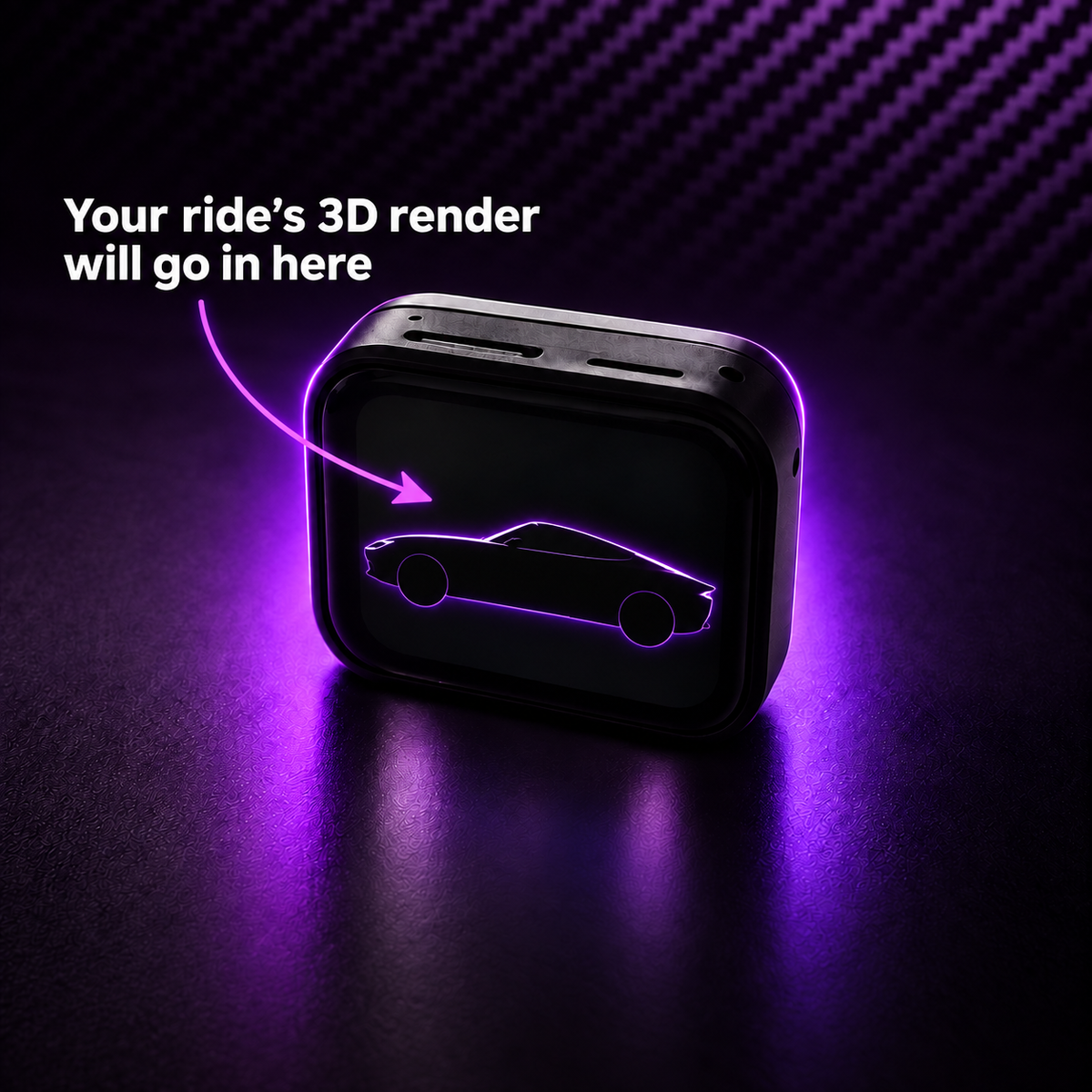 NFS DigiRide Companion – Custom Interactive 3D Car & Bike Digital Display