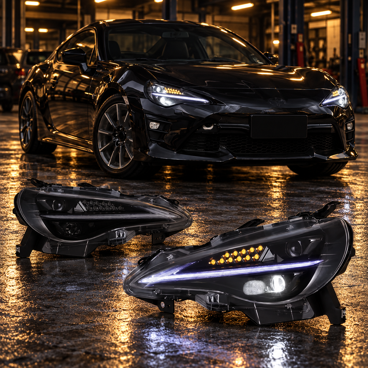 Toyota 86 / Subaru BRZ 2011-2021 Aftermarket LED RGB Head Lights