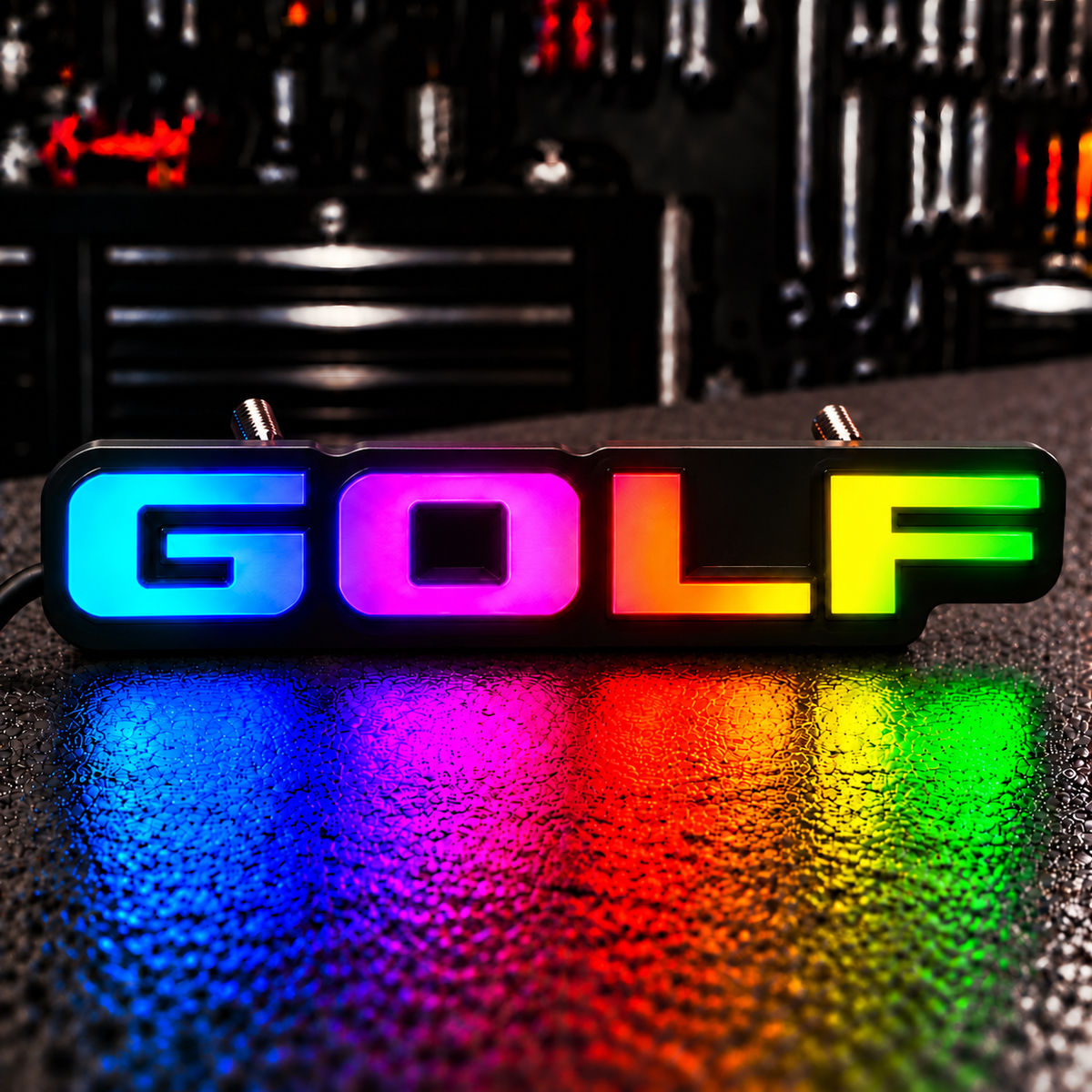 Ready-Made RGB Car Badges - Customized RGB Badge