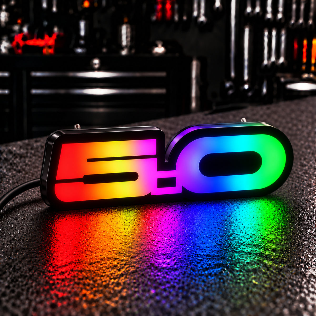 Custom RGB Car Badge - Customized RGB Badge Your Way