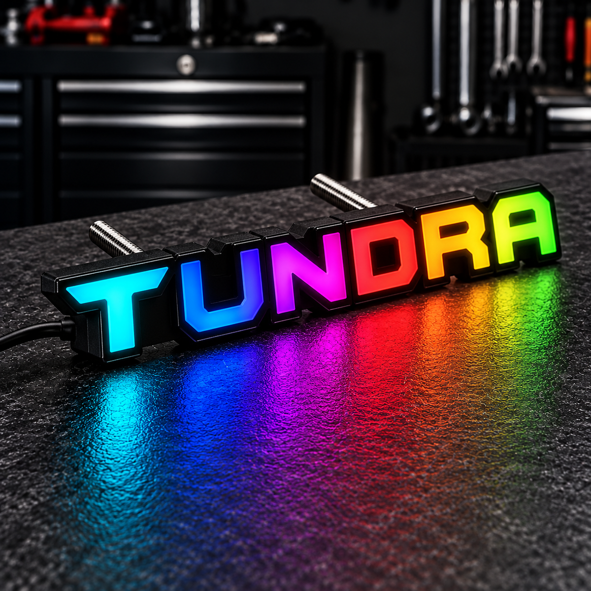 Custom RGB Car Badge - Customized RGB Badge Your Way