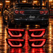 Chevrolet Camaro 2010-2013 Aftermarket LED Smoked Tail lights