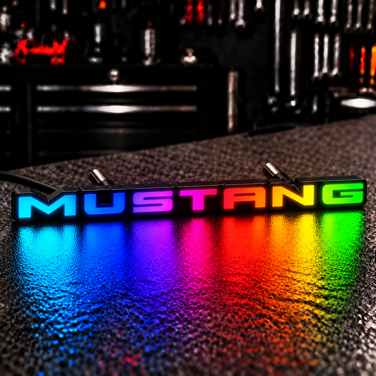 Custom RGB Car Badge - Customized RGB Badge Your Way