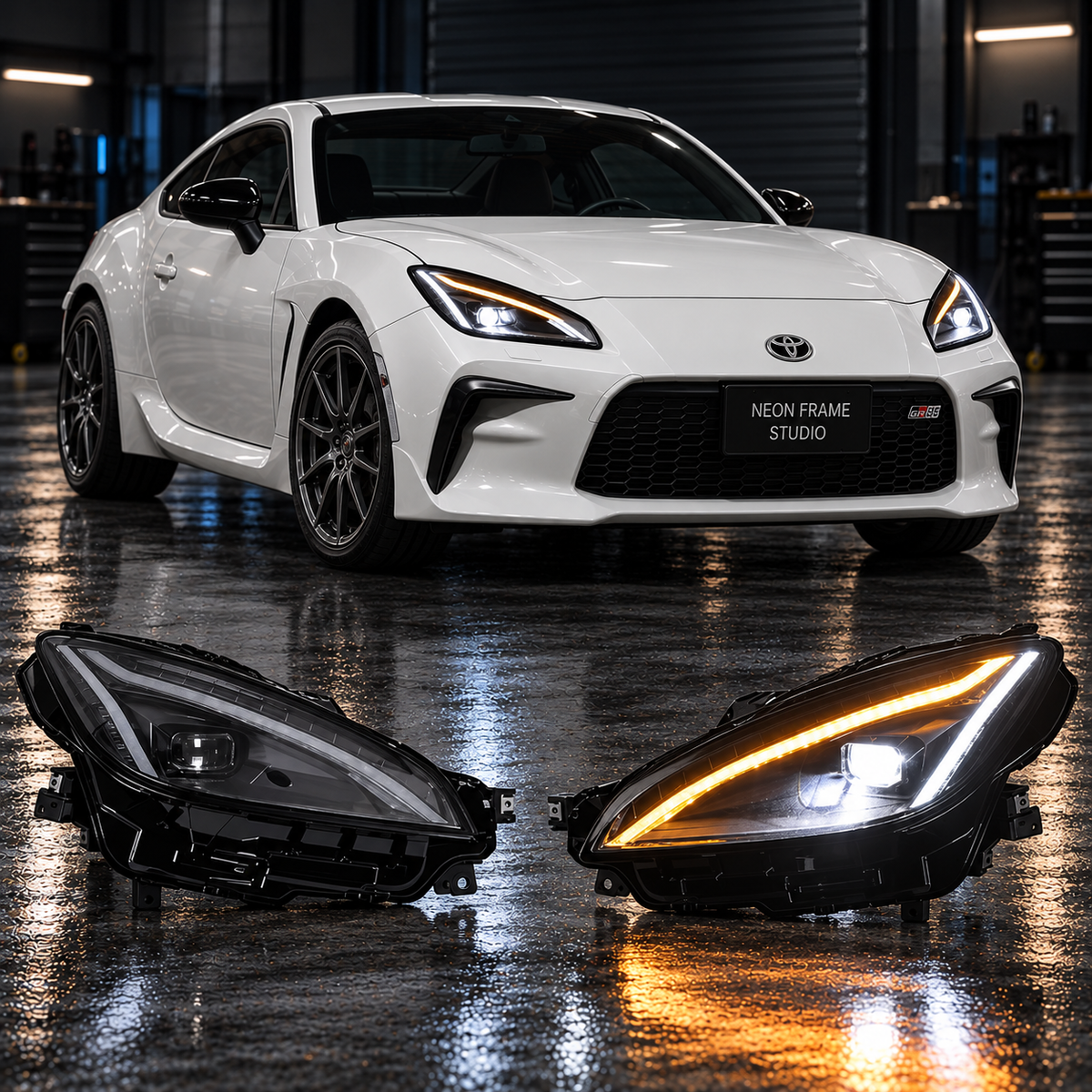 Toyota GR86 2021-2025 Aftermarket LED Sequential Head Lights