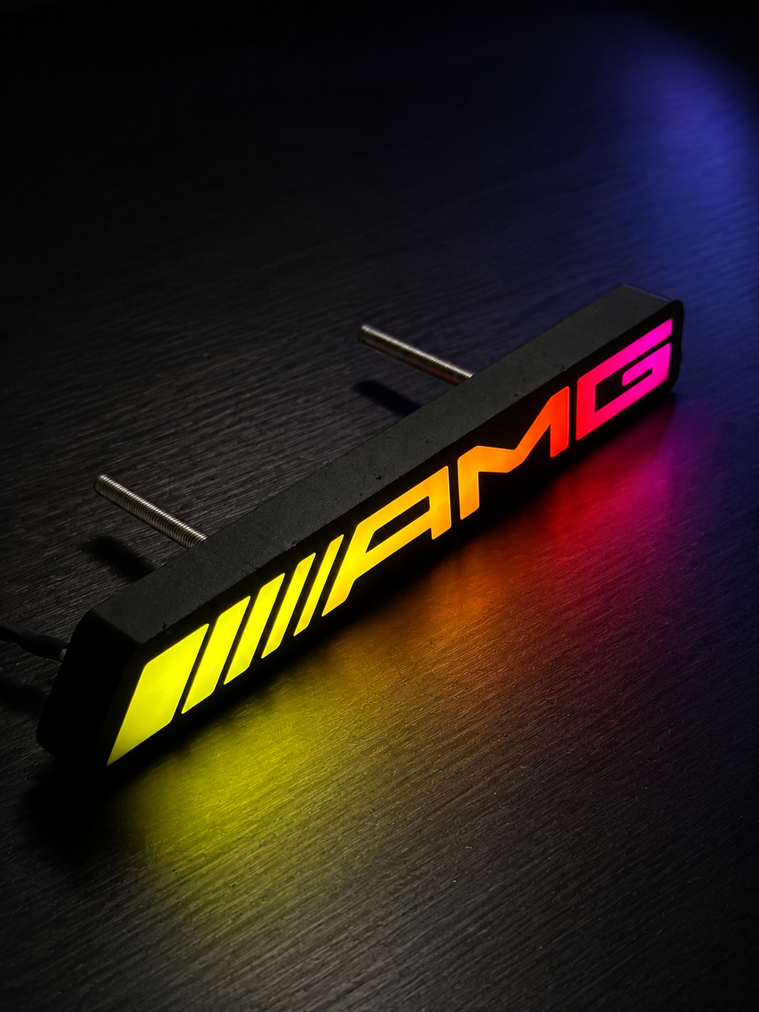 Custom RGB Car Badge - Customized RGB Badge Your Way