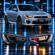 Mitsubishi Lancer EVO X 2008-2018 Aftermarket LED Sequential Head Lights