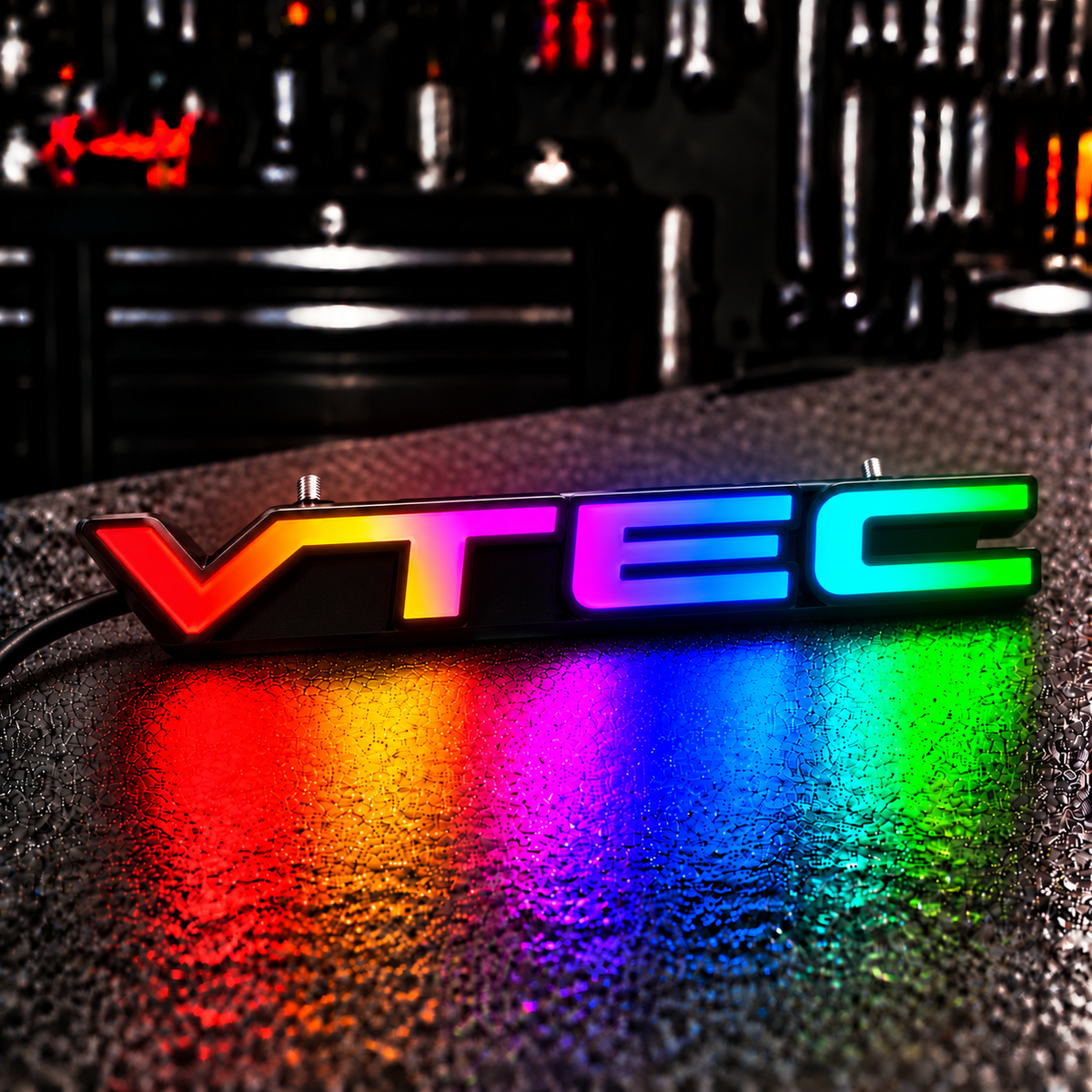 Custom RGB Car Badge - Customized RGB Badge Your Way