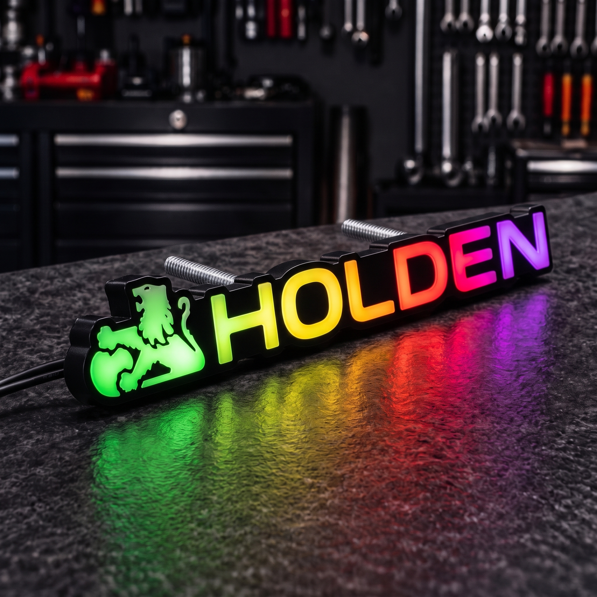 Ready-Made RGB Car Badges - Customized RGB Badge