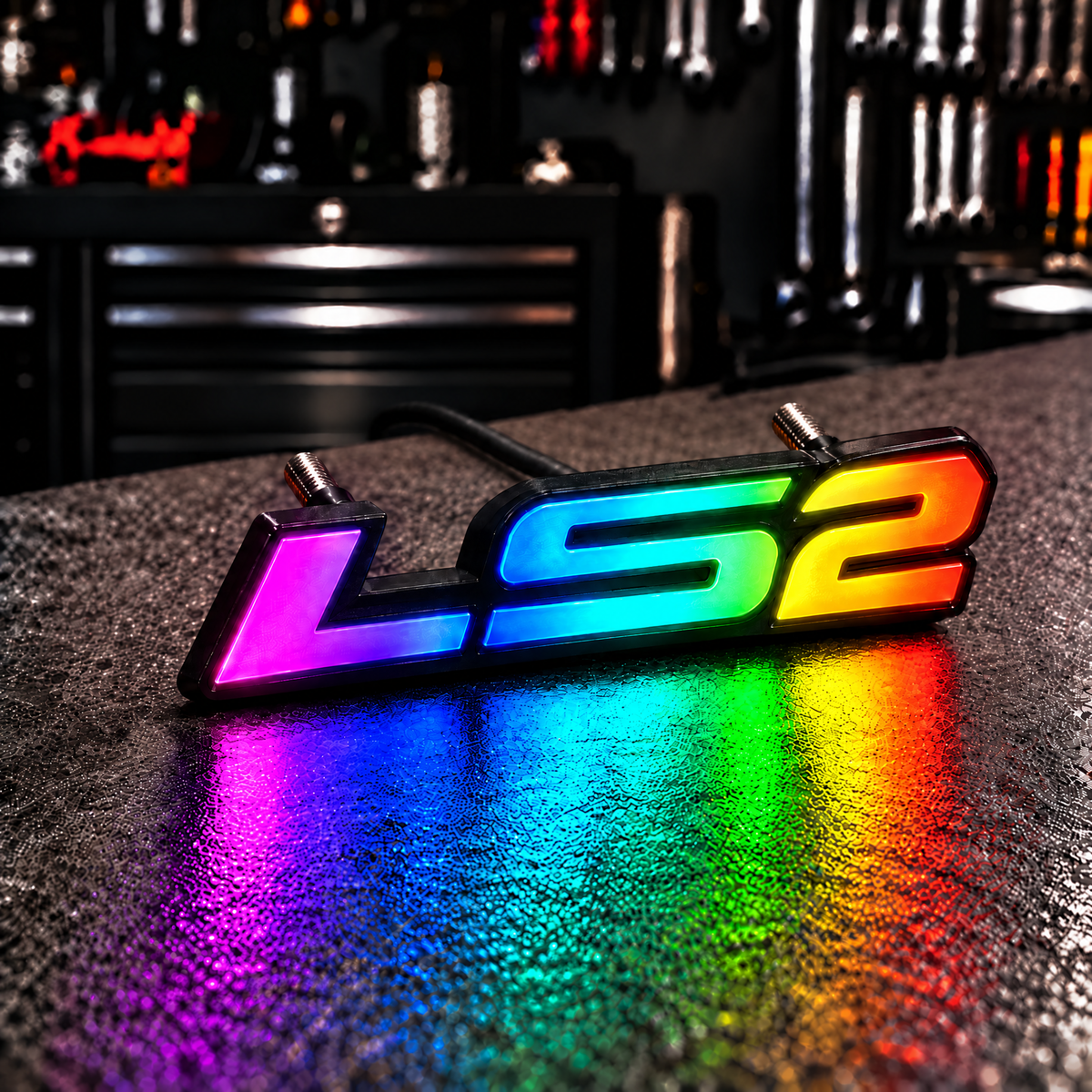 Ready-Made RGB Car Badges - Customized RGB Badge