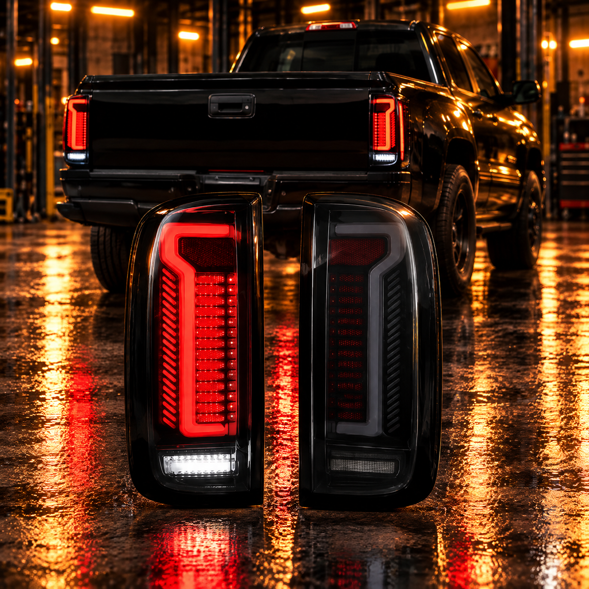 Chevrolet Silverado 2014-2019 Aftermarket LED Tail lights