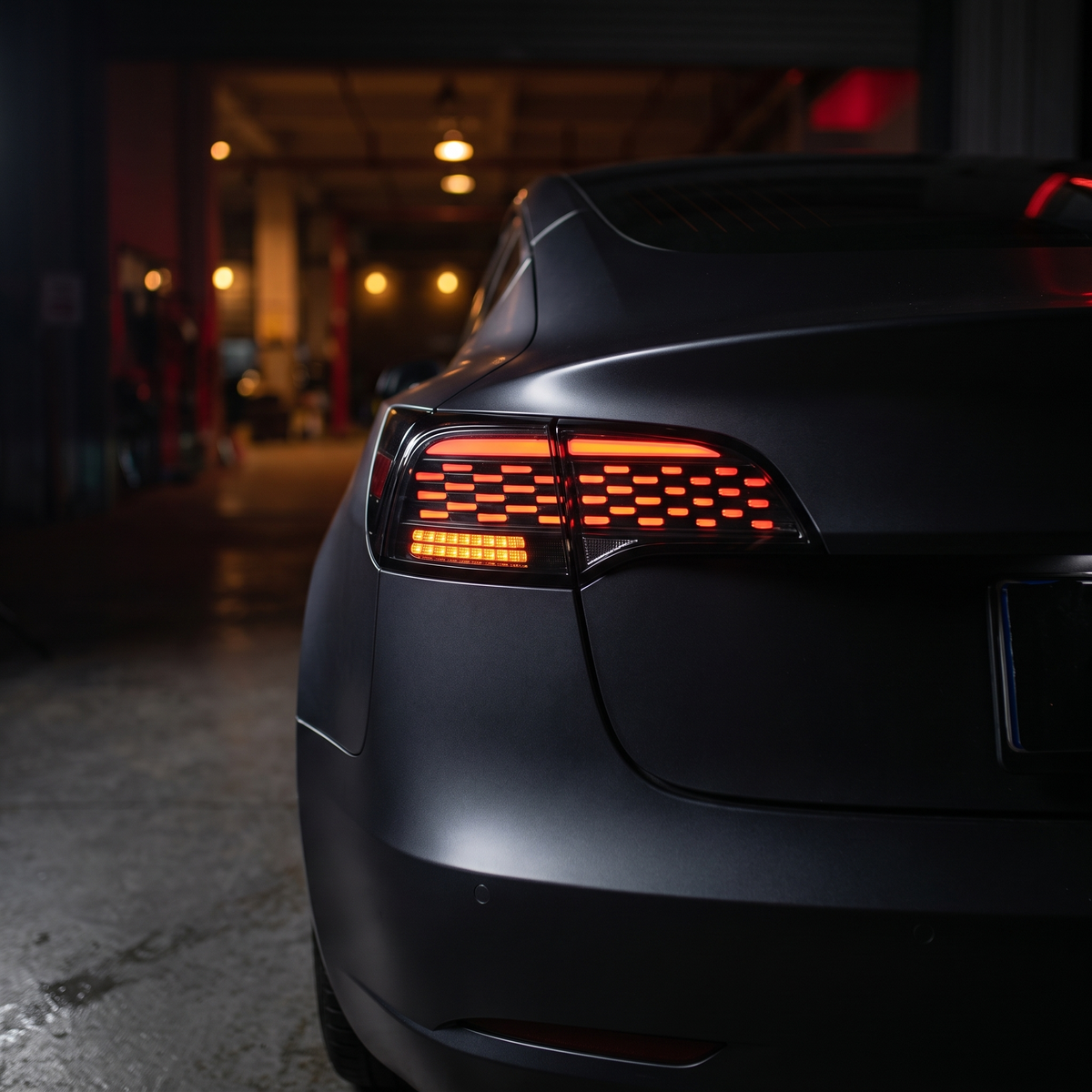 Tesla Model 3 2017-2023 Aftermarket LED Smoked Tail light