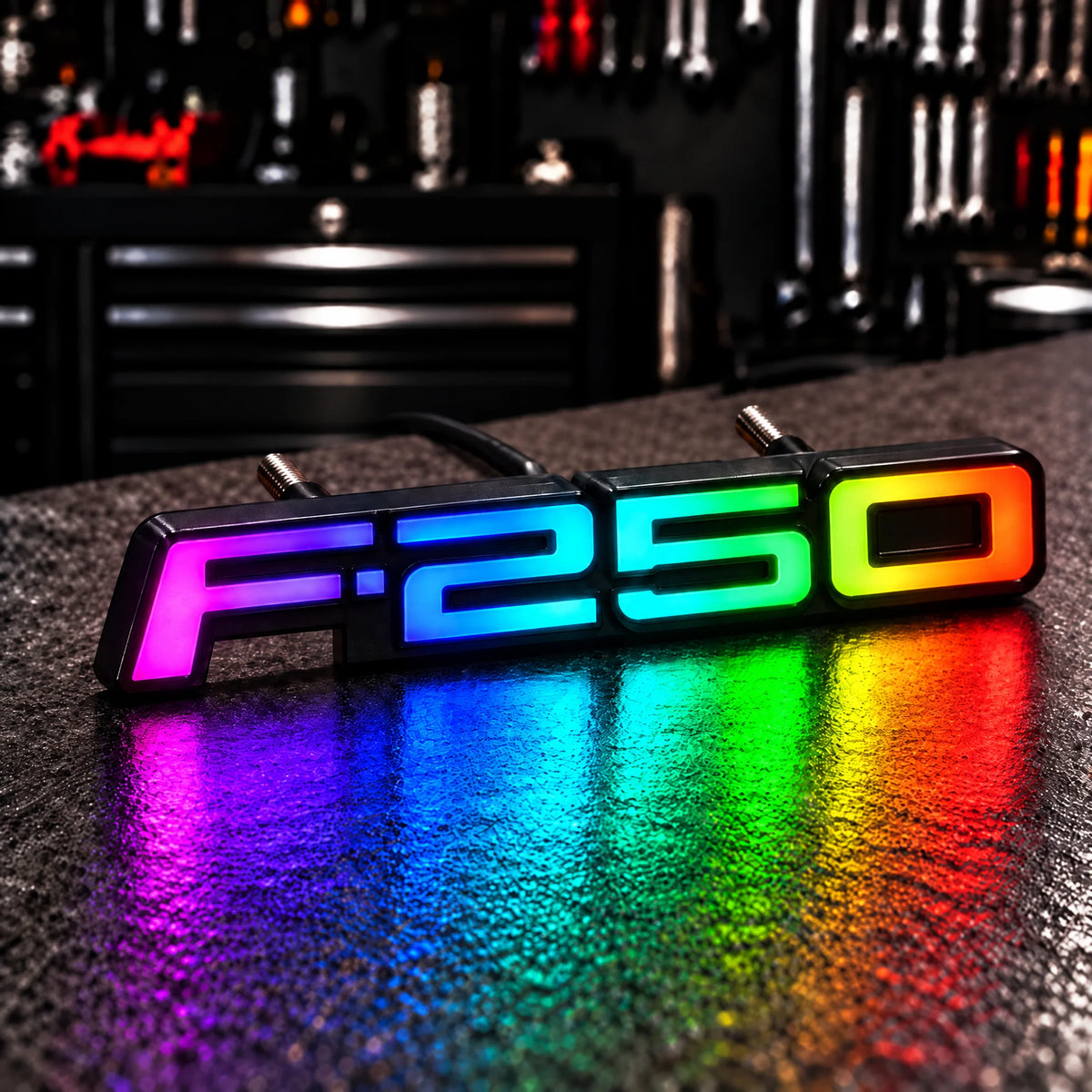 Custom RGB Car Badge - Customized RGB Badge Your Way