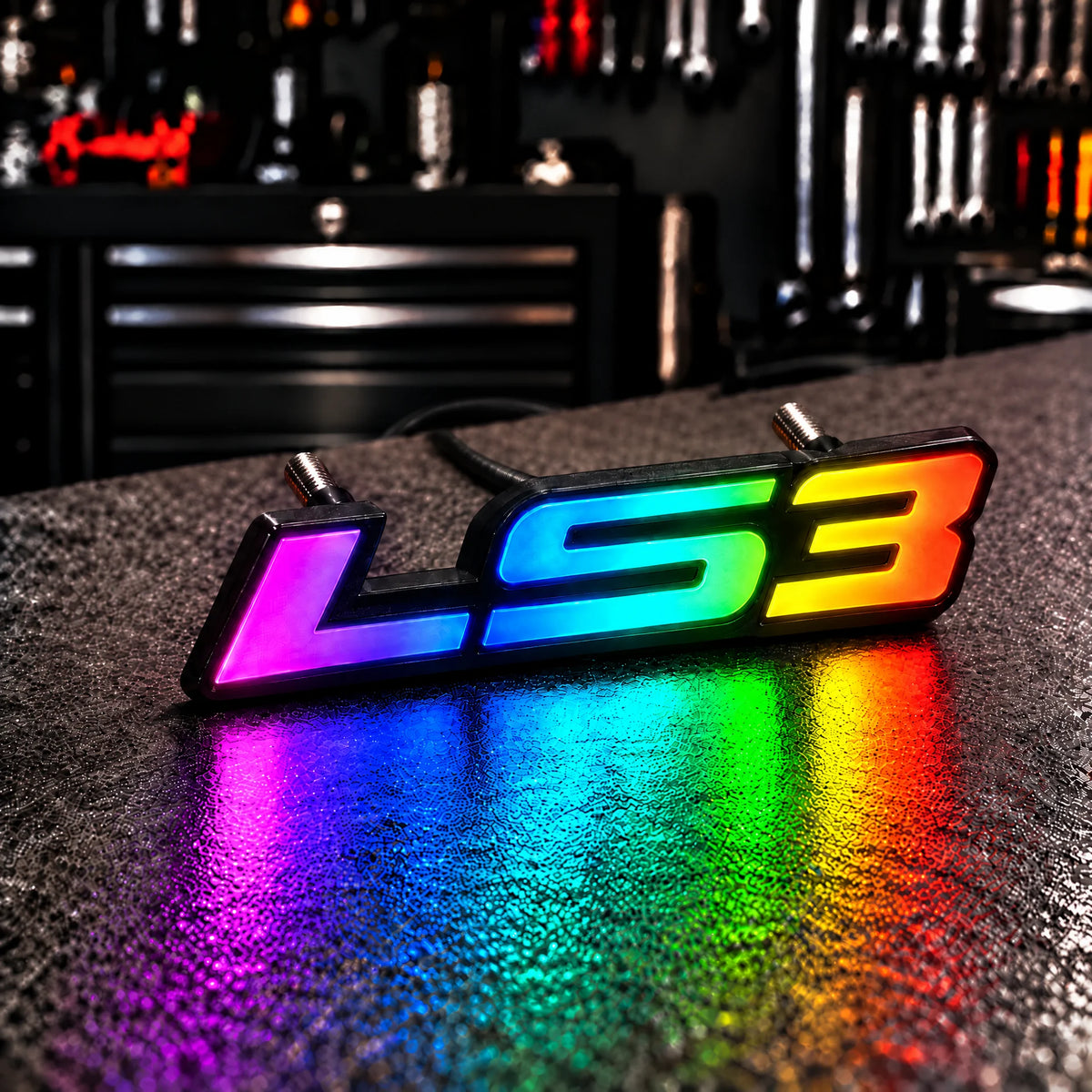 Custom RGB Car Badge - Customized RGB Badge Your Way