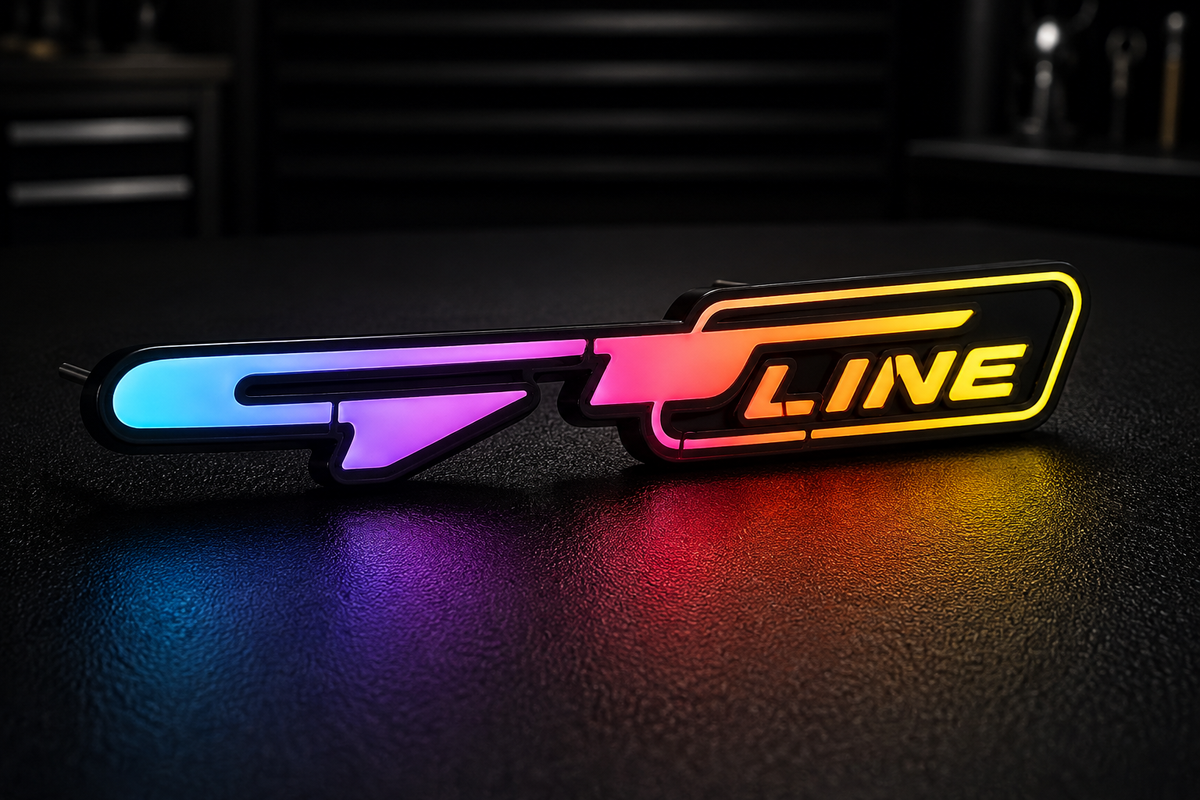Custom RGB Car Badge - Customized RGB Badge Your Way